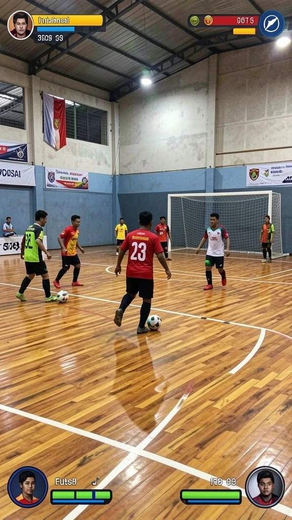 666ff - Pengaturan pertempuran yang dinamis dan menarik.