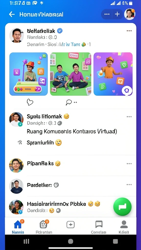 akunjp - Tampilan antarmuka yang menarik dan mudah dipahami.