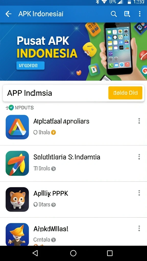 api77 - Tampilan antarmuka yang menarik dan user-friendly.