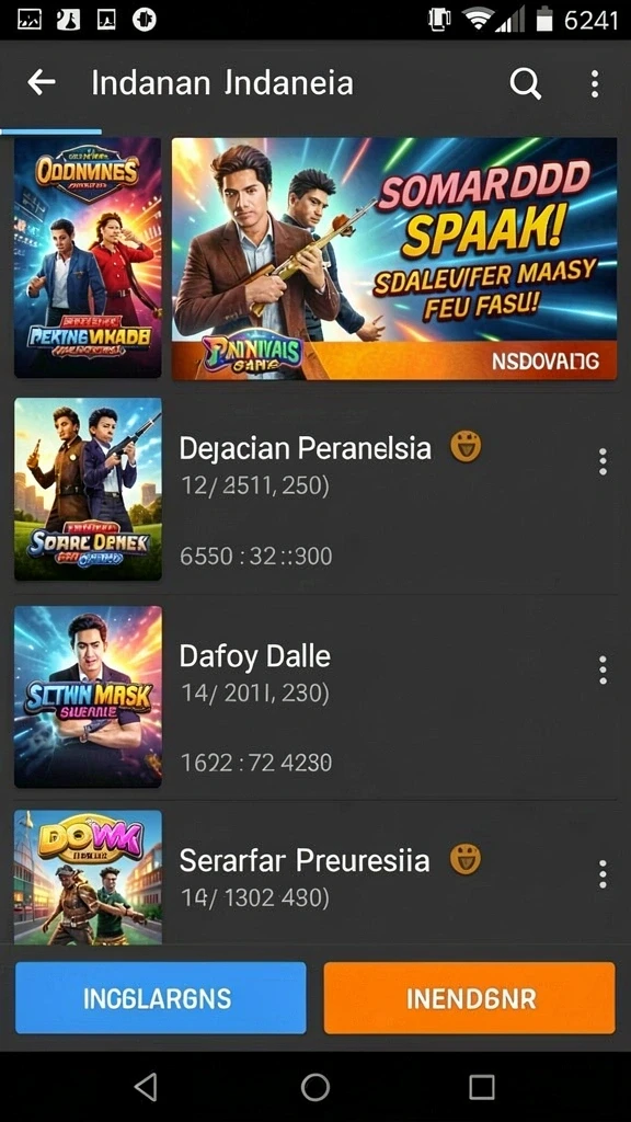 luckydf - Screenshot menunjukkan tampilan utama game yang menarik.