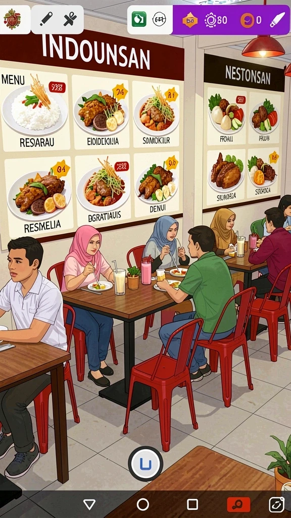 watitoto - Fitur interaksi sosial antar pemain yang menyenangkan.